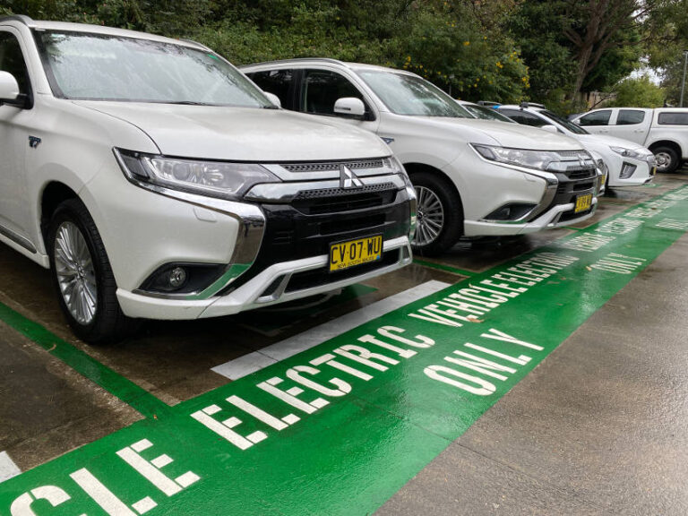 EV electric vehicle parking
