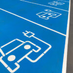 a parking spots for electric vehicles