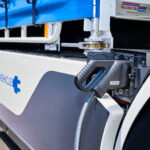 Volvo truck electric truck charge outlet
