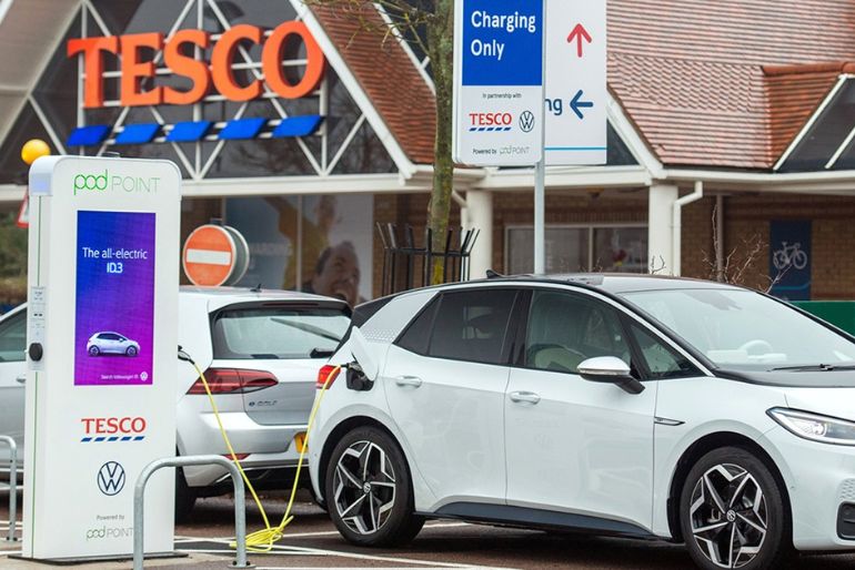 Tesco reaches 600 EV charging locations Fleet EV News