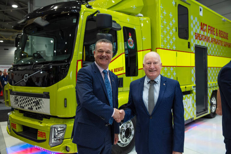 Volvo Group electric truck ACT emergency services