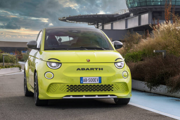 Latest Abarth 500e electric car