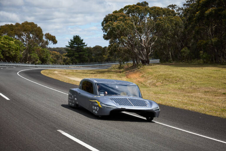 University NSW sunswift solar powered car fastest in the world