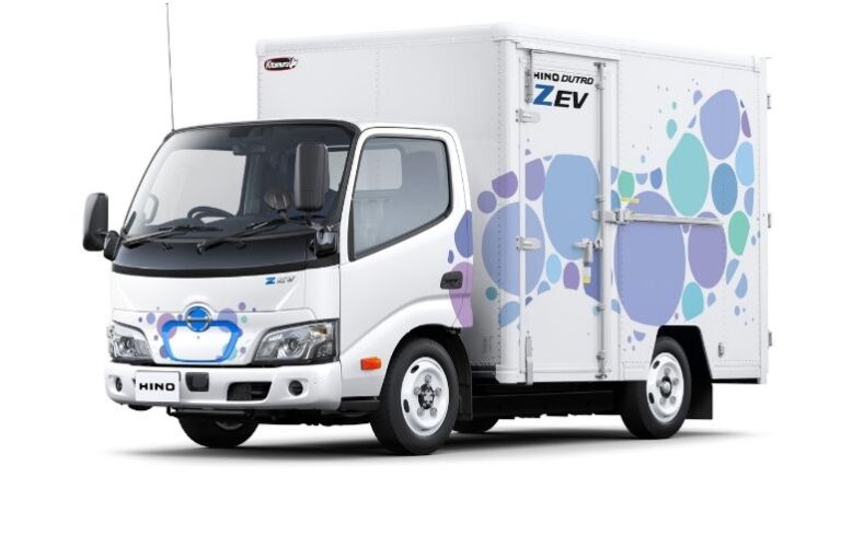 Hino electric truck Duty ZEV