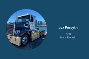 Interview promo for Janus Electric CEO Lex Forsyth