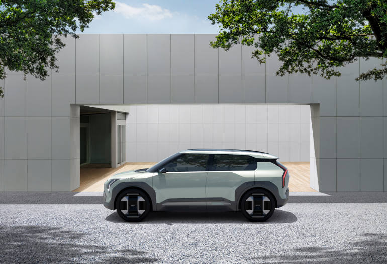 Latest Kia electric car EV3 concept
