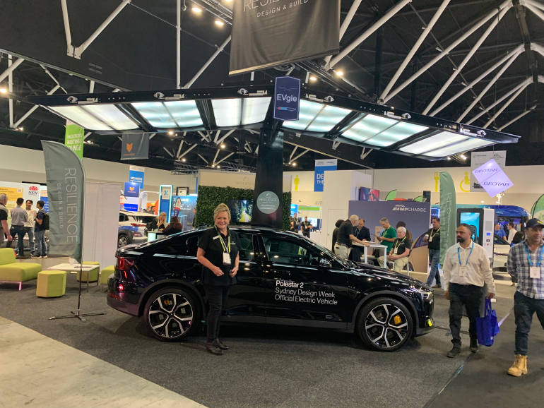 Resilience launches EVgle solar charger at eMobility Live - Fleet EV News