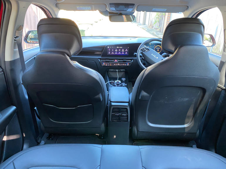 Kia Niro electric fleet car interior