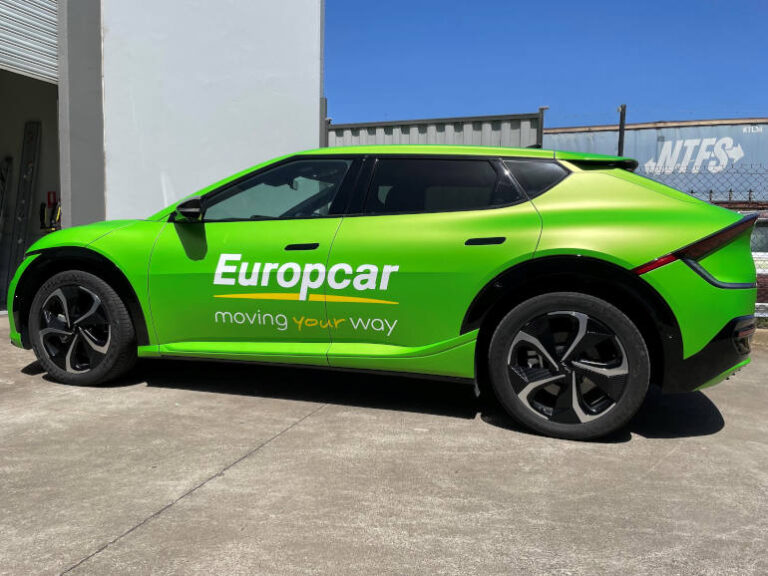 Euopcar Kia EV6 electric rental car