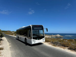 Foton Hydrogen bus doing the rounds of Rottnest Island W.A
