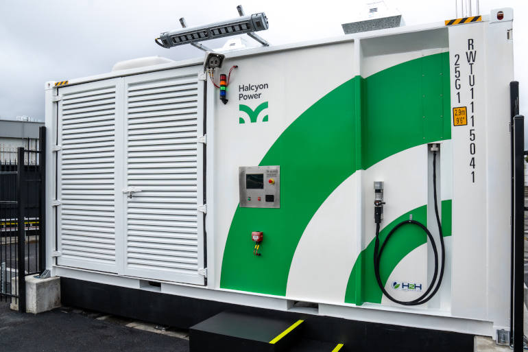 Halcyon power hydrogen refueller in NZ