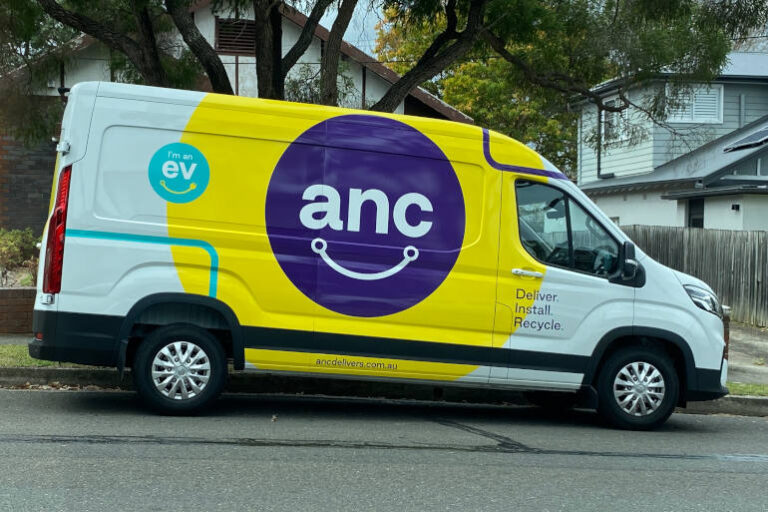 ANC Delivers electric van ARENA funding