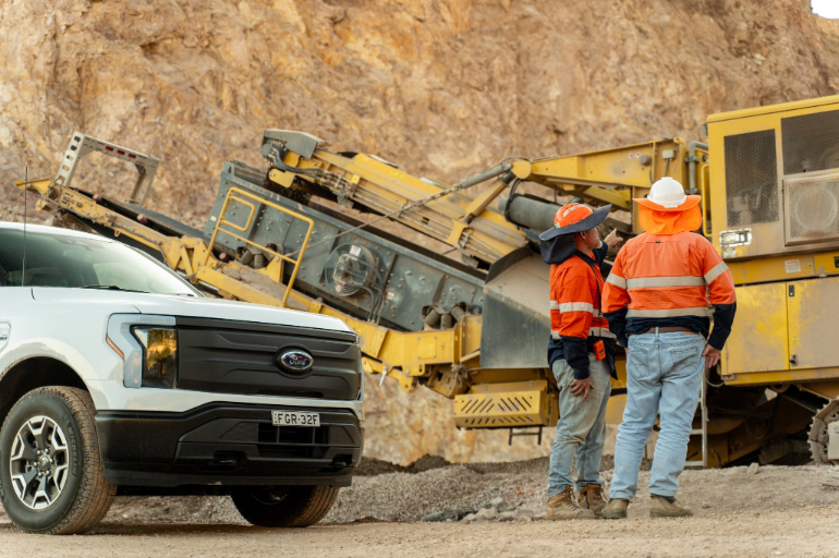 Mining spec F-150 Lightning