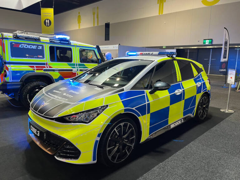 electric first responder vehicle