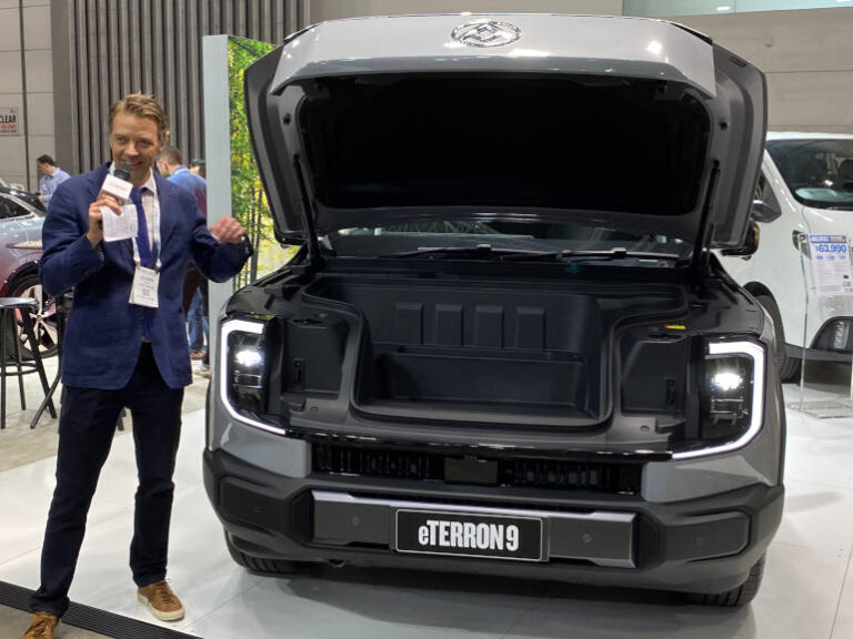 first look at LDV second electric ute