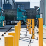 electric Volvo trucks team global express