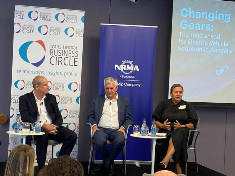 ulie Batch, Chief Executive, NRMA Insurance; Rohan Lund, Group Chief Executive Officer, NRMA and John Bright, General Manager, East Asia, Bosch Automotive Service Solutions