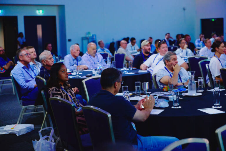 fleet managers at a conference