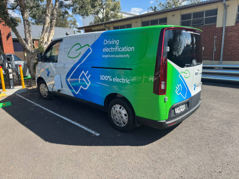 electric van fleet