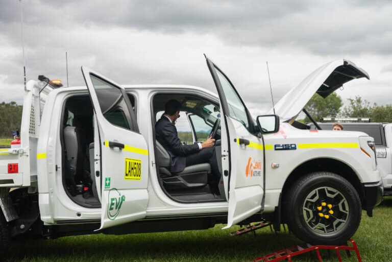 electric ute for mining industry