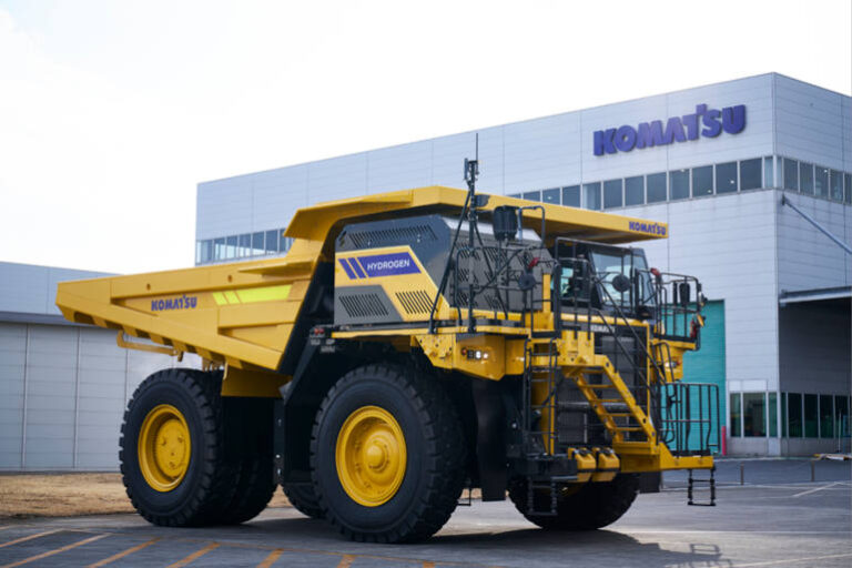 mining hydrogen truck