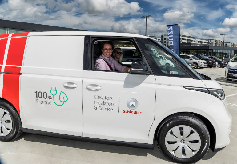 electric vans fleet
