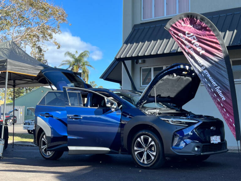 electric SUV QLD government