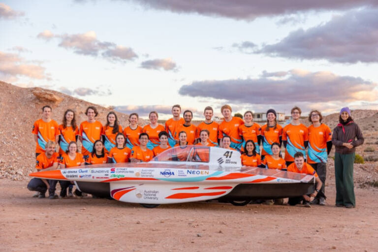 Solar powered electric car