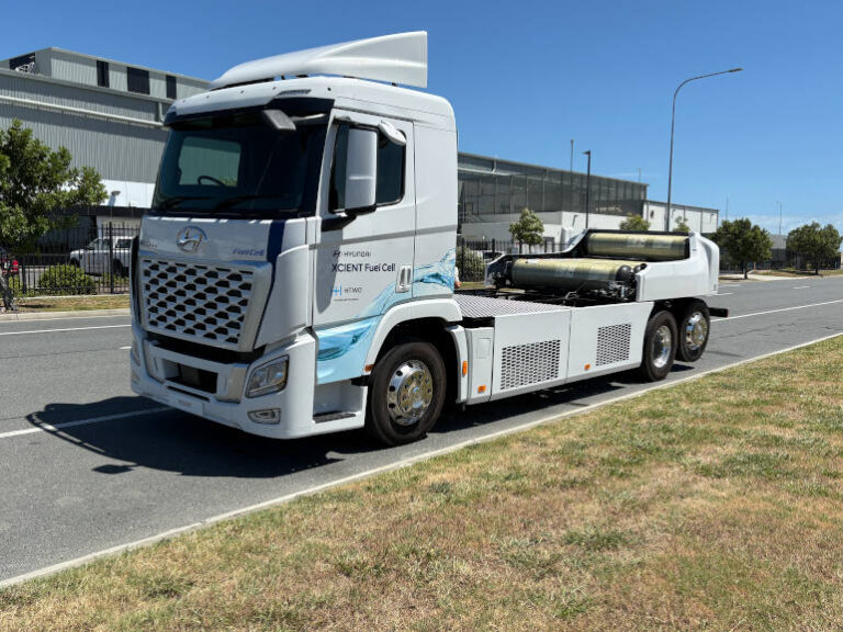 Hyundai brings hydrogen trucks to Australia with XCIENT Fuel Cell launch