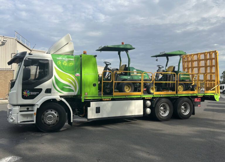 Blacktown City Council pioneers Australia’s first electric beavertail truck