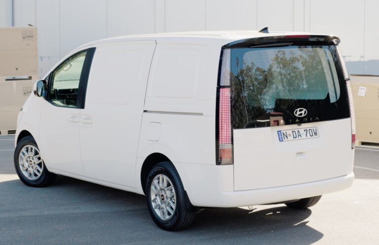 Hyundai explains why the STARIA Load Hybrid can’t tow