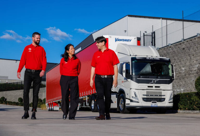 Coles puts electric prime movers to work on B-double freight routes